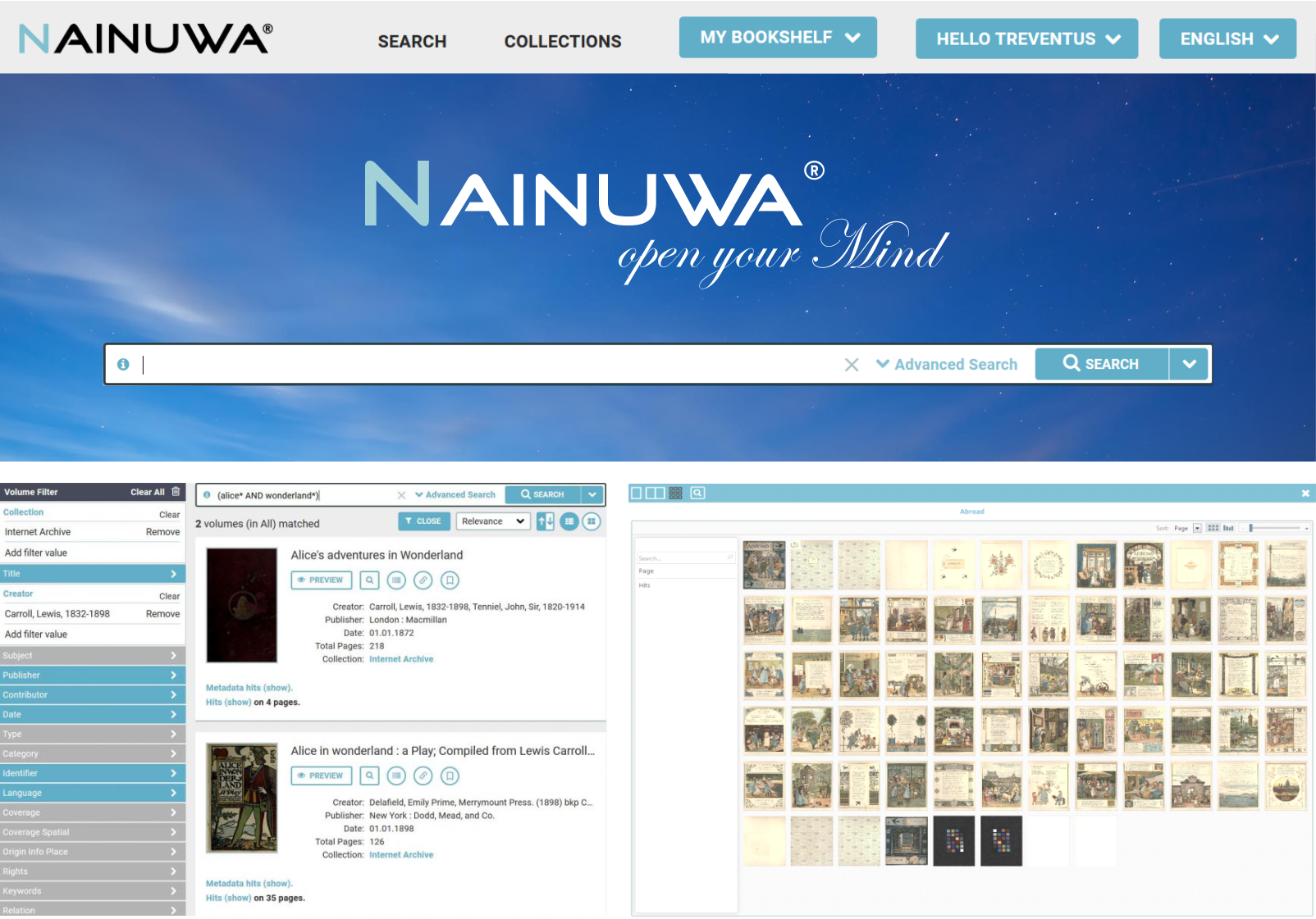 Nainuwa digital archive